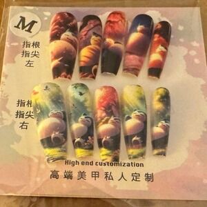 Snorlax Snooze – Pokémon Nail Set (10pc,‎ M)